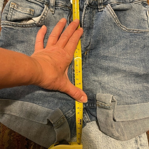 Set Of 3 Old Navy H&M Jeans Pants Shorts Blue Denim Size 4 - Picture 11 of 14